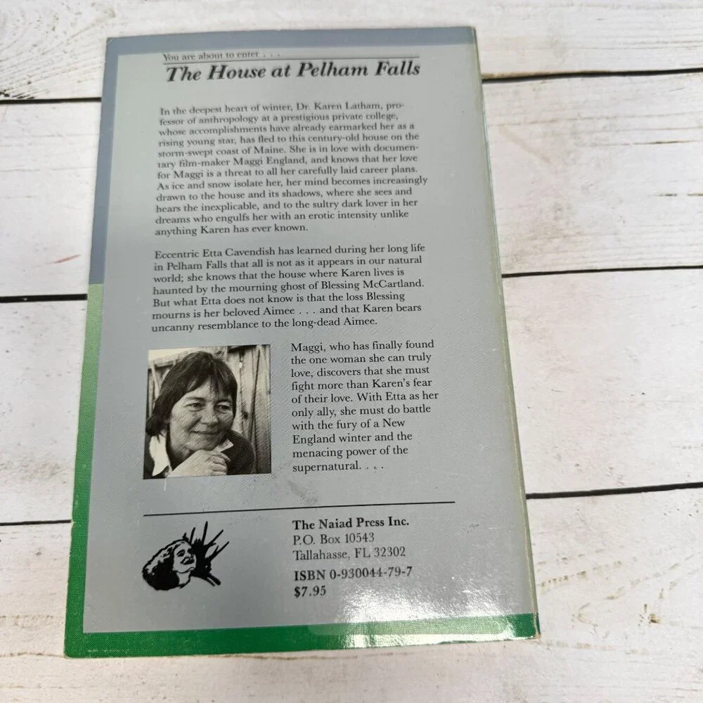 The House at Pelham Falls Brenda Weathers 1st Ed 1986 Naiad Press Lesbian Gothic